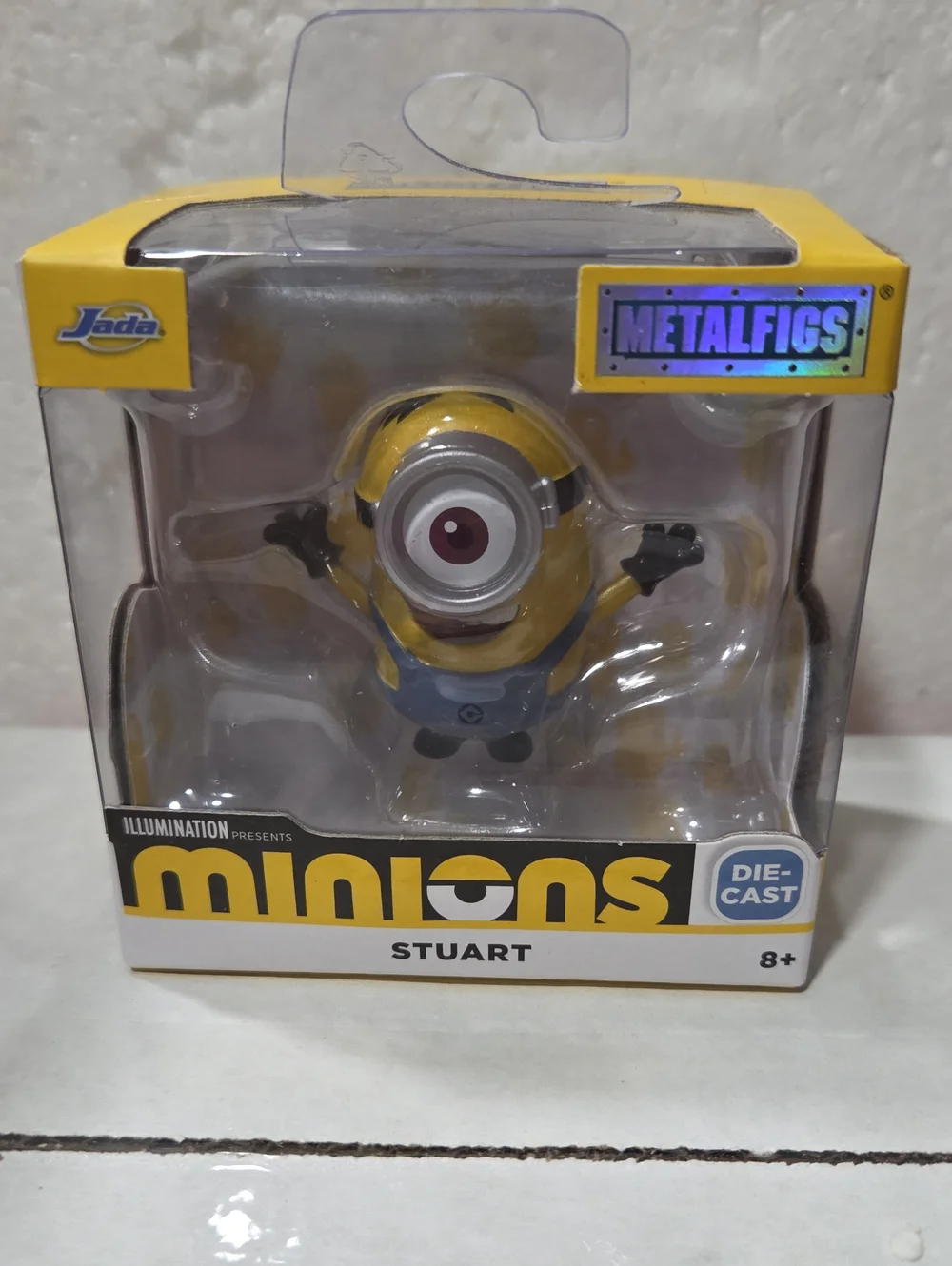 Ada MetalFigs Minions Stuart Die-Cast Figure - Yellow